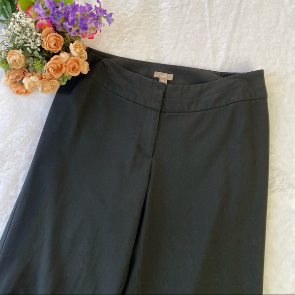 J. Jill Pants & Jumpsuits J Jill Stretch Black Wide Leg Hook Bar